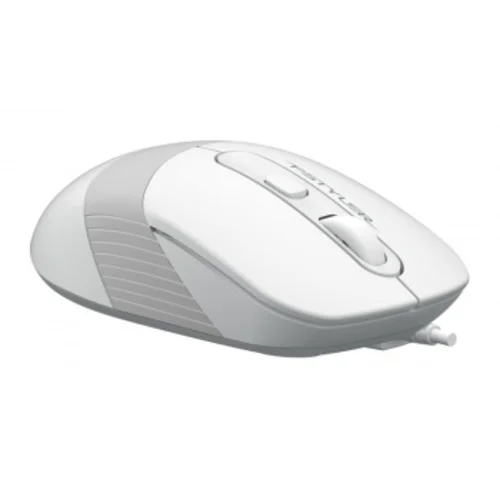 Мышь A4Tech Fstyler FM10 белый/серый оптическая (1600dpi) USB (4but)